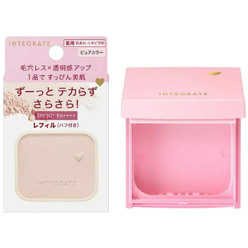 【⚡️大哥才沒有輸🔥】INTEGRATE 光透素裸顏蜜粉餅EX(粉蕊)&amp;(盒)