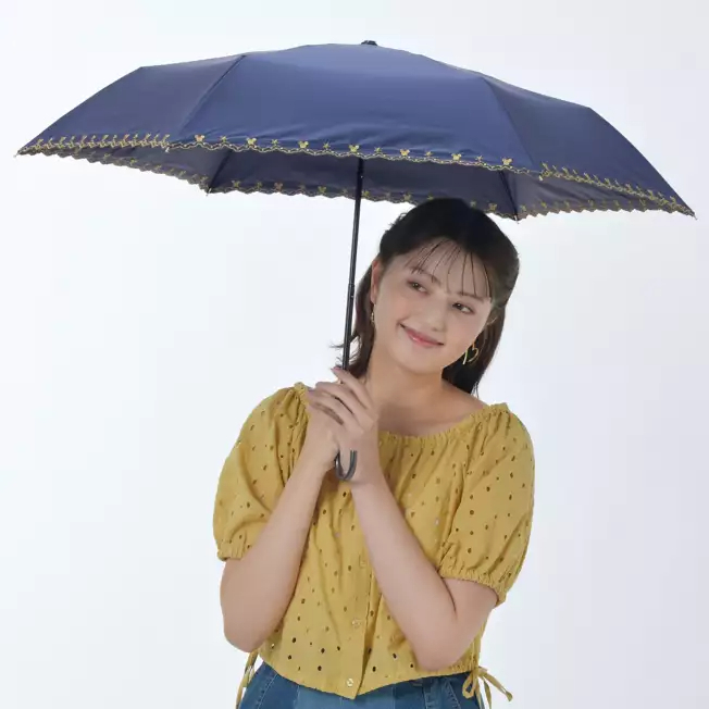 【預購】日本迪士尼  米奇晴雨兩用摺疊傘 雨傘 防曬傘 陽傘 抗UV傘