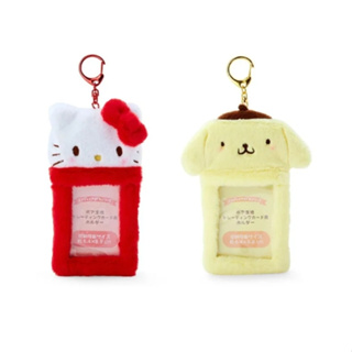 【RITA x SHOP】✨現貨✨日本 三麗鷗 Sanrio 絨毛造型卡片套 相片套 證件套 車票套