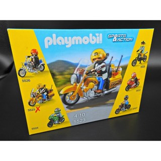 Playmobil 5523 2013年 Street Tourer 摩比 重機 哈雷 重型機車 GG