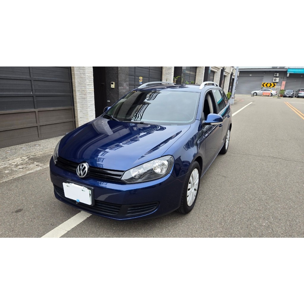 2011 VW 福斯 GOLF VARIANT 1.4TSI 旅行車藍色跑17.6萬公里 大空間 代步車 中古車