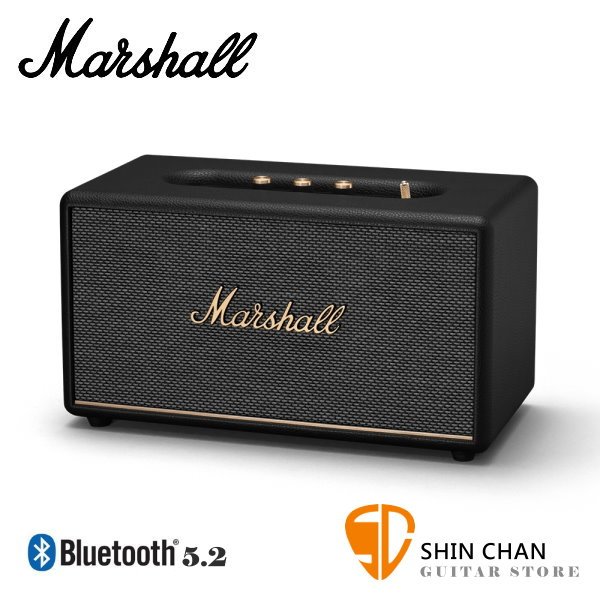 Marshall Stanmore III 藍牙喇叭 經典黑 全新3代 無線喇叭 藍牙音箱音響 台灣公司貨
