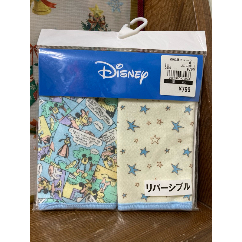 西松屋迪士尼米奇揹巾口水巾