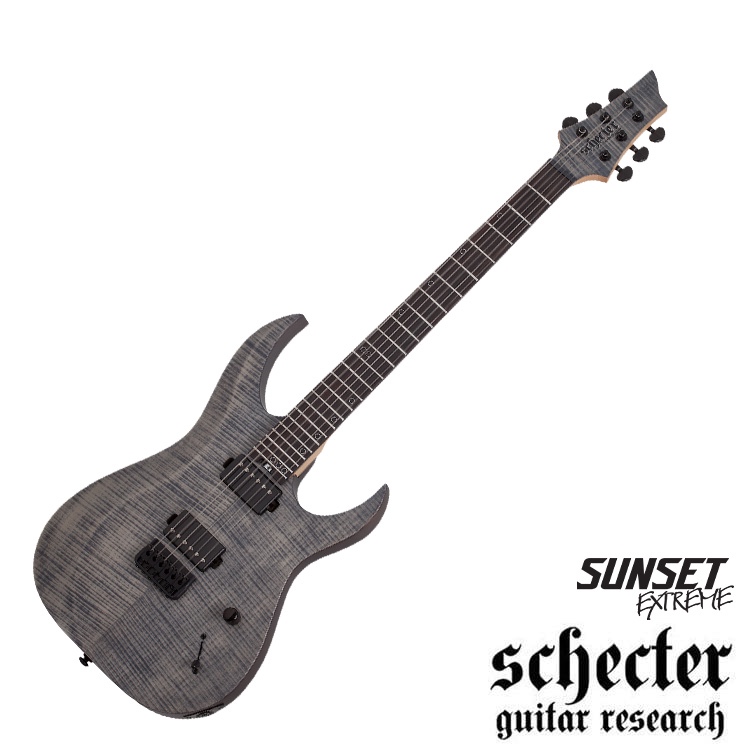Schecter Sunset-6 Extreme Grey Ghost 電吉他【又昇樂器.音響】