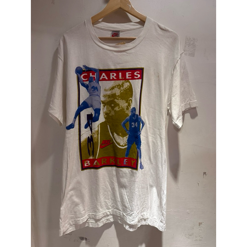 90’s NIKE Charles Barkley Tee Made in USA 耐吉 查爾斯·巴克利