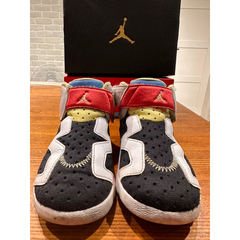 便宜賣二手童鞋 Nike正品JORDAN 6 RETRO LITTLE FLEX TD /10c/ 27碼/腳長16公分