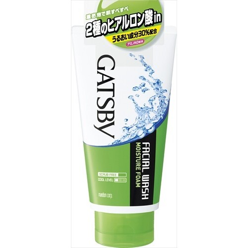 日本 GATSBY洗面乳保濕型 130g 洗臉 卸妝 保濕 日本洗面乳