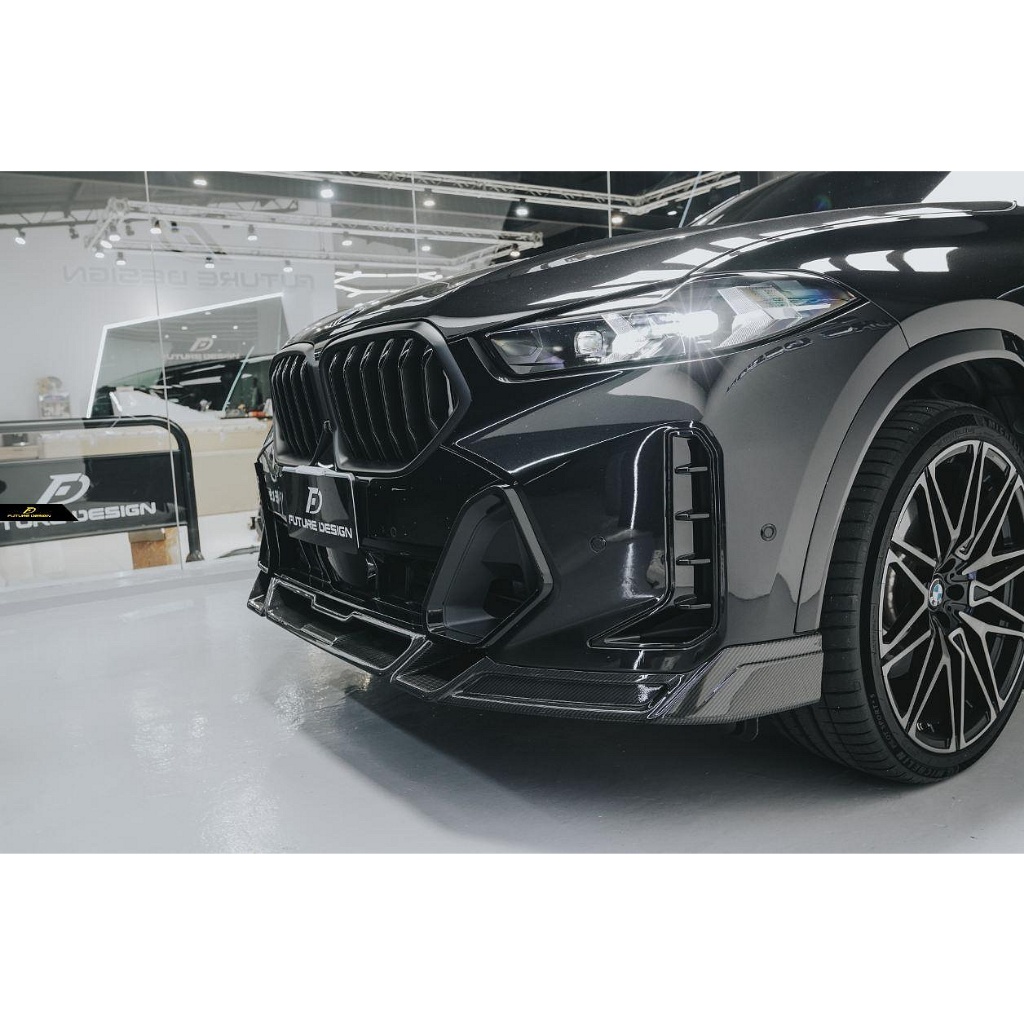 【政銓企業】BMW G06 X6 LCI 小改款 FD 品牌 高品質 碳纖維 卡夢 CARBON 前下巴 現貨供應 乾碳