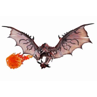 【預購2024年9月】BANDAI S.H.MonsterArts SHM 魔物獵人 雄火龍 20周年版 可動完成品