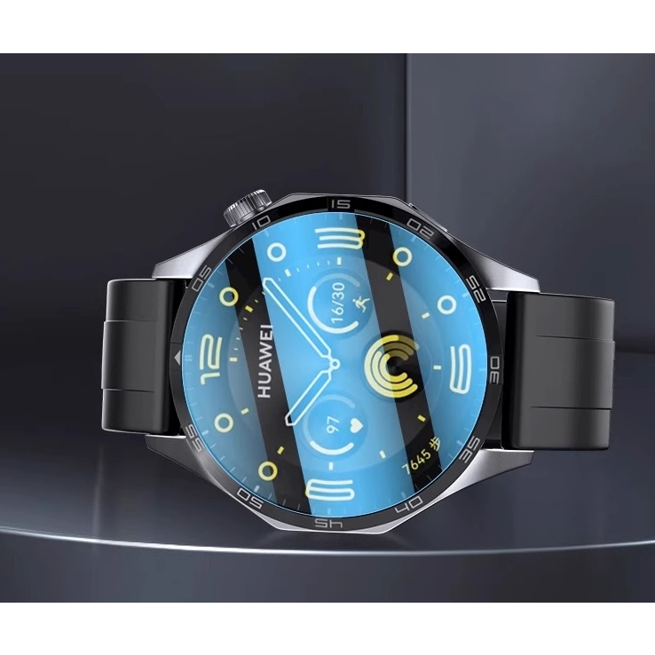 三星Galaxy Watch6手錶保護膜Watch 4 43mm 47mm秒貼定位全膠鋼化玻璃膜Watch 5防塵