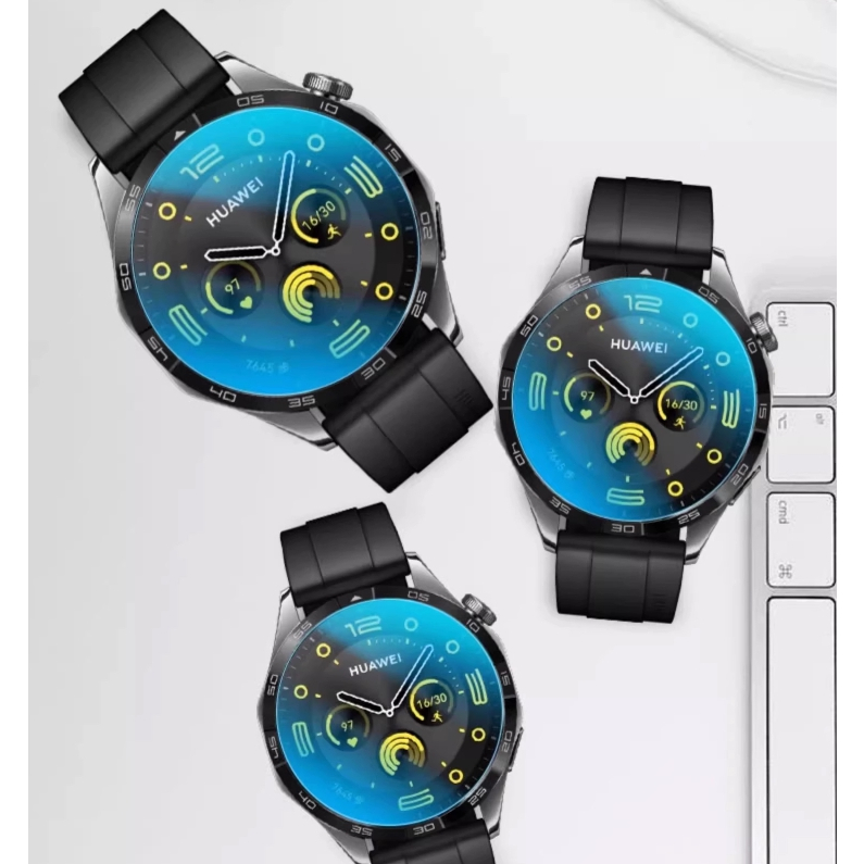 三星Galaxy Watch6手錶保護膜Watch 4 43mm 47mm秒貼定位全膠鋼化玻璃膜Watch 5防反光