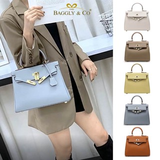 【Baggly&Co】尼斯凱莉頭層牛皮側背斜背大容量手提包 女生包包 側揹包 斜揹包 手提包 包包女生 牛皮包