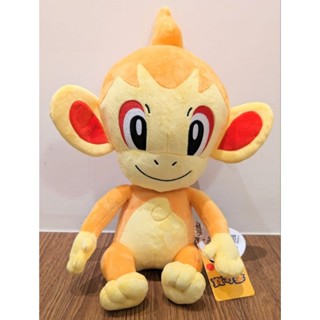 寶可夢 Pokemon 精靈寶可夢 小火焰猴 Chimchar 坐姿30cm 站姿40cm 小火焰猴 絨毛玩具 娃娃