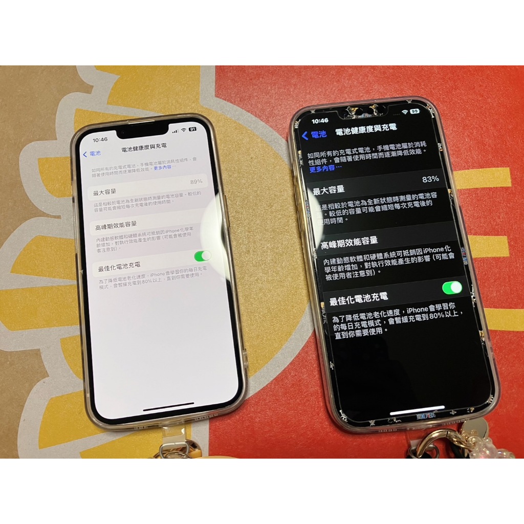 💎9成新以上💎iPhone 13 粉紅色128g iphone 13 pro max 128g 金色附多組螢幕貼+保護殼