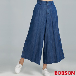 BOBSON 女款高腰頭綁帶寬鬆褲 (D116-58)