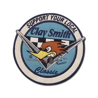 【MOONEYES】Clay Smith 叼菸鷹 布章 補丁 布貼 [CSYC133]