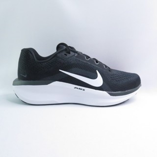 Nike FJ9509001 Air Winflo 11 男 慢跑鞋 氣墊 緩震 黑x白 大尺碼【iSport愛運動】