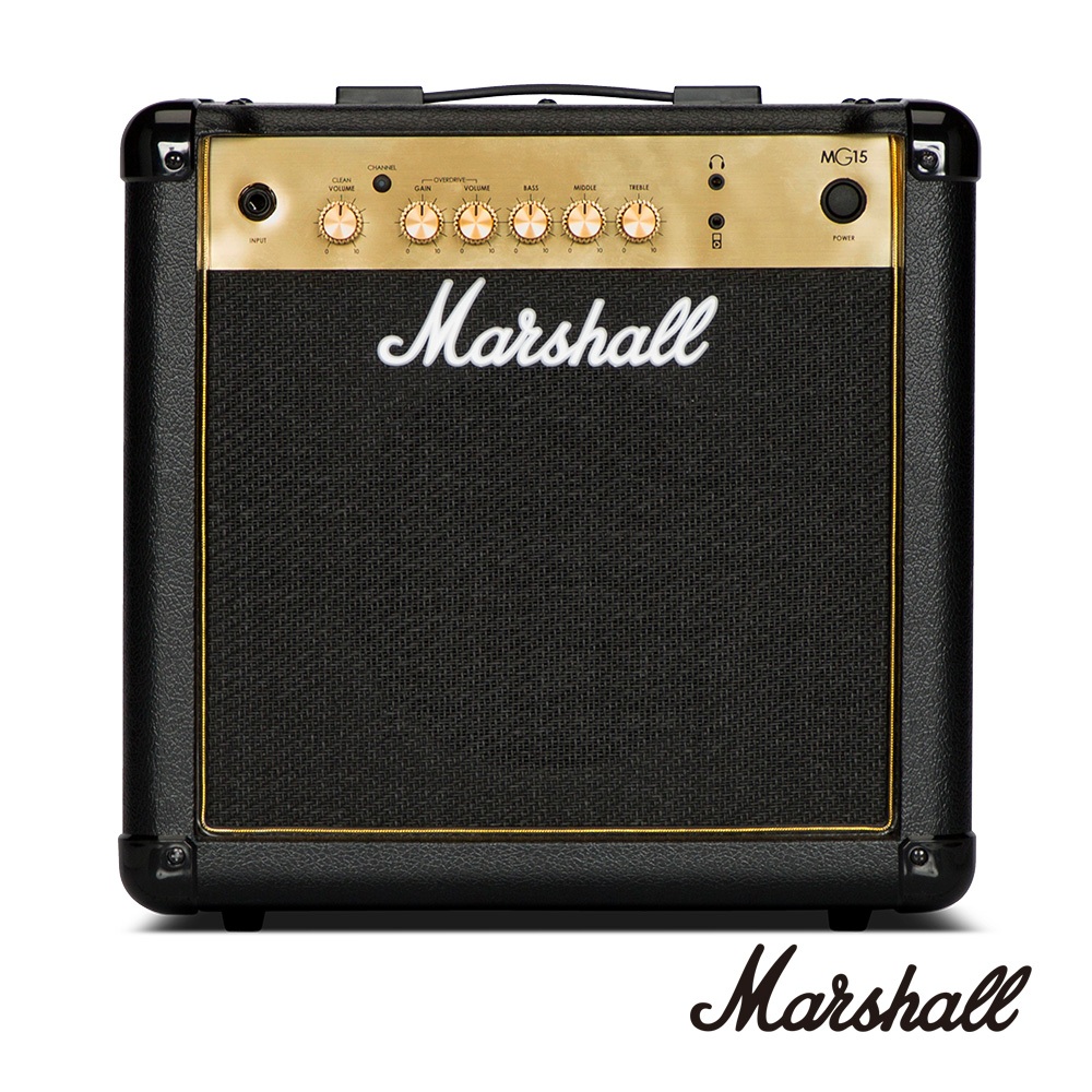 【反拍樂器】Marshall MG15 GOLD 電吉他音箱 公司貨 15瓦