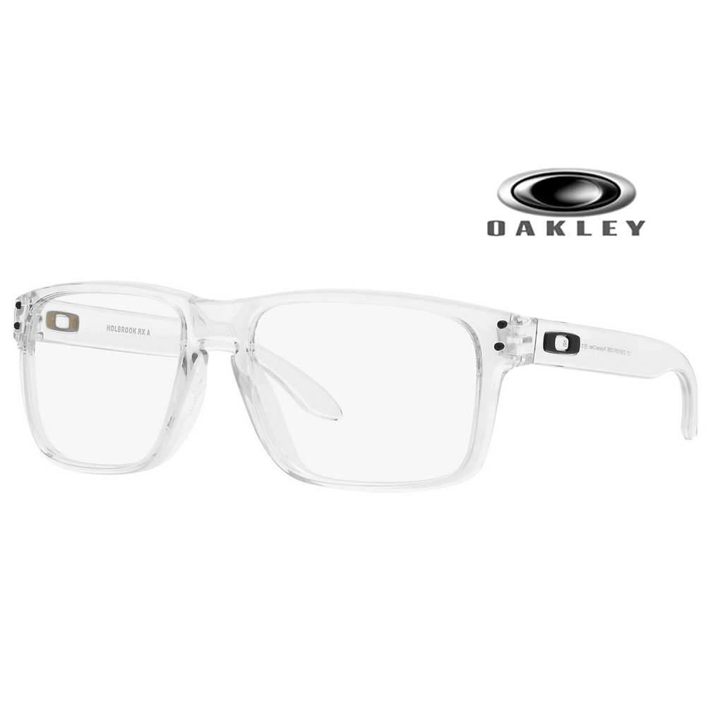 【原廠公司貨】Oakley HOLBROOK RX A 亞洲版 運動休閒光學眼鏡 輕量款 OX8100F 03 透明框