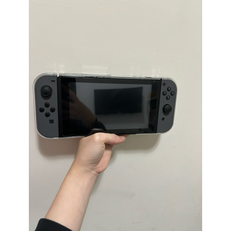 （請詳閱商品說明）nintendo switch 灰色 續航力加強版 主機+全套配件 (另有全套組合賣場)