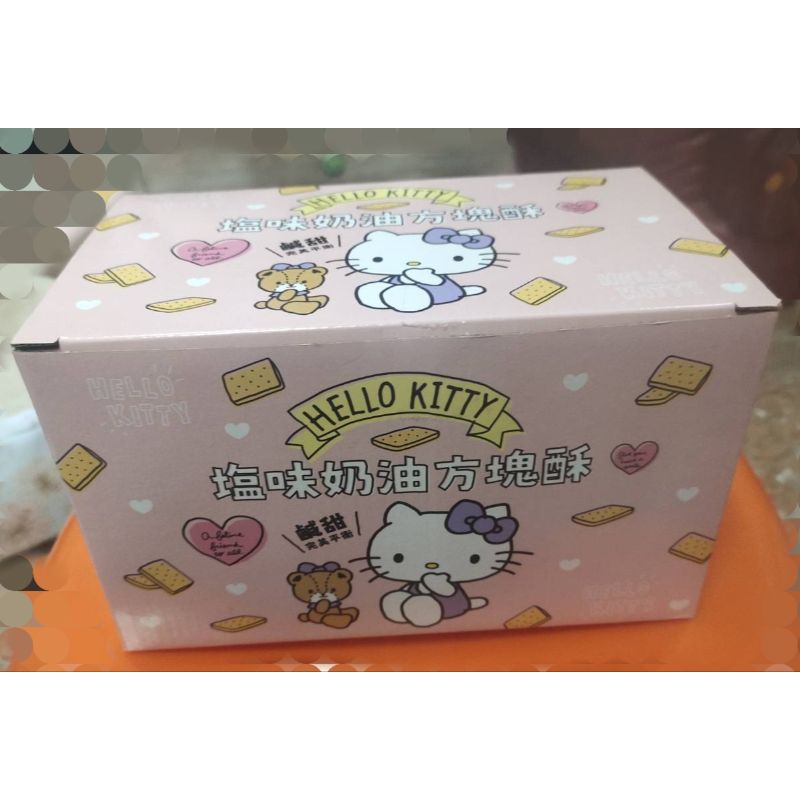 【現貨】Hello Kitty塩味奶油方塊酥-攪拌棒馬克杯禮盒(下單前請詳看內容)