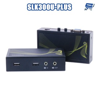 昌運監視器 HANWELL SLK300U-PLUS ( VGA+Audio ) K.V.M CAT5 訊號延長器