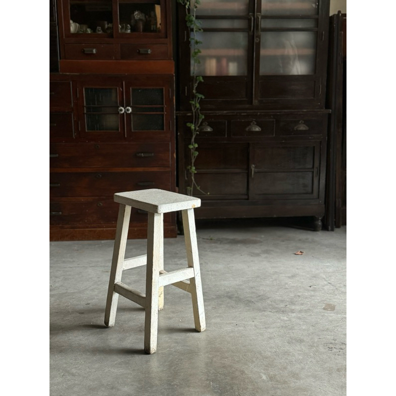 【福三】 高腳椅 工作凳 老木椅