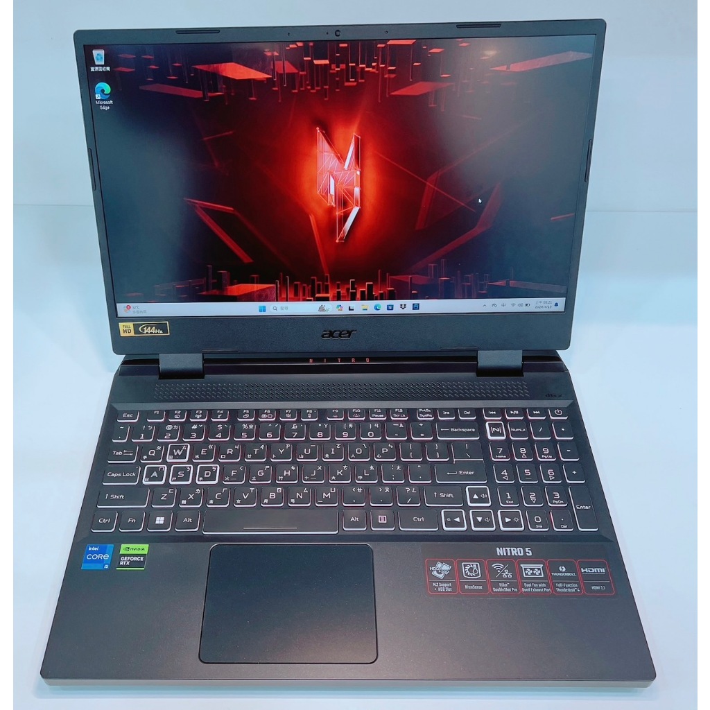 【艾爾巴二手】ACER i5-12500H/24G/512G/RTX4050 15吋#二手筆電#保固中#屏東店33400