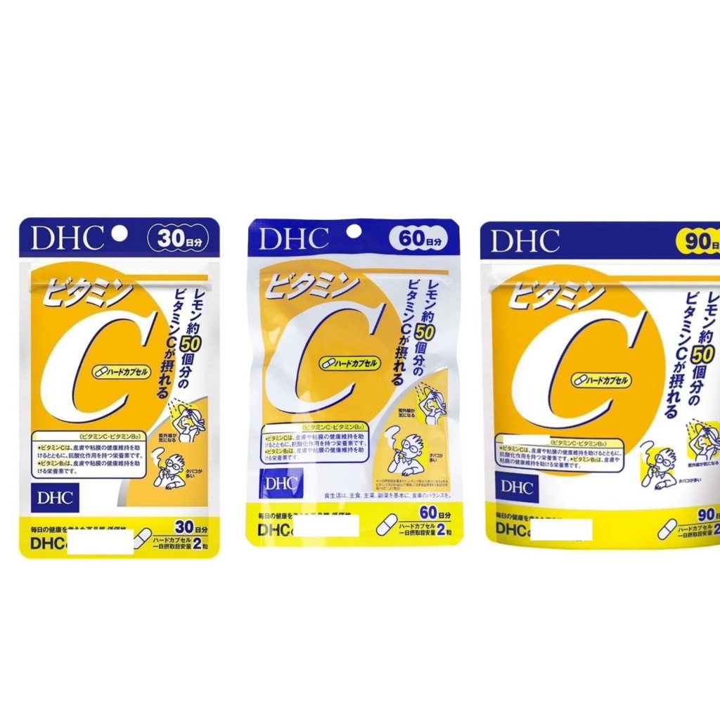 ［現貨/免運］日本 DHC 維他命C 30日/60日/90日 維生素C Vitamin C 日本境內版 日本代購