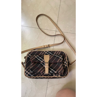 Burberry 藍標 斜背包 小相機包 二手