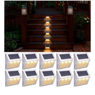 UFO 太陽能自動充電 戶外使用不鏽鋼壁燈 LED SOLAR 階梯燈 庭院造景燈 圍籬燈 欄杆燈