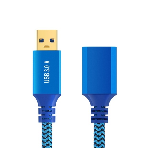 【勁祥科技】USB3.0延長公對母數據鋁連接線高速傳輸適用隨身碟滑鼠鍵盤印表機
