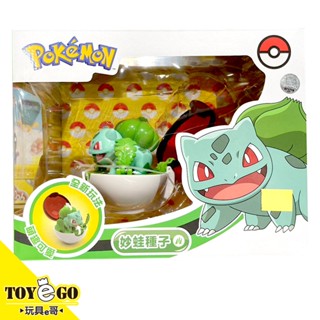 精靈寶可夢 Pokemon 驚奇系列 二代 妙蛙種子 寶貝球 酷變 莊臣 正體中文代理版 玩具e哥 52177