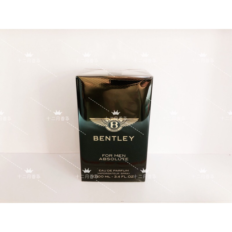 【十二月香氛🫧】 BENTLEY 賓利 FOR MEN ABSOLUTE 絕對男性淡香精 100ml