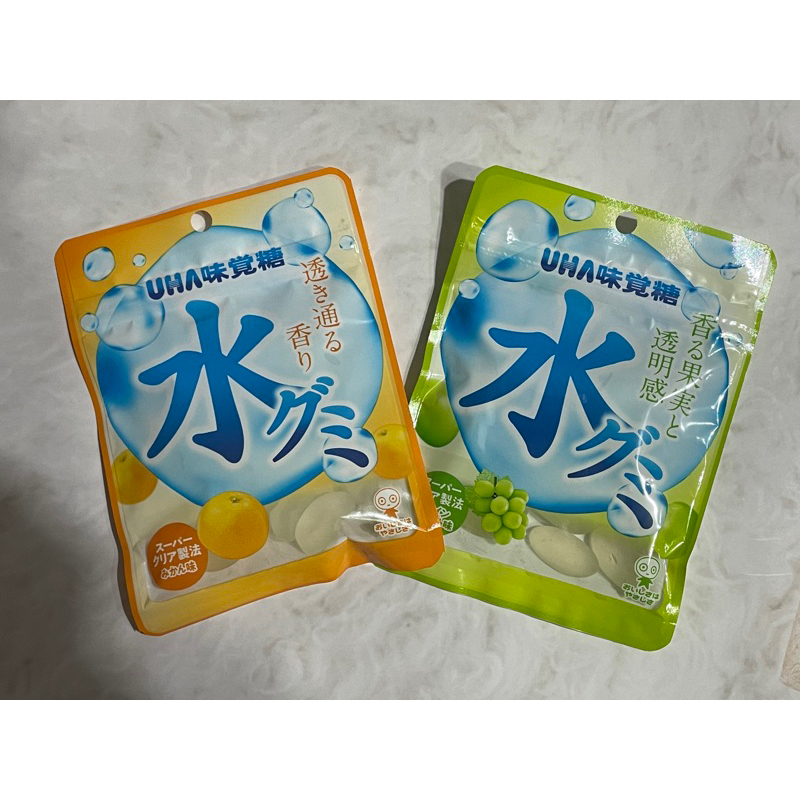 🌻現貨供應🌻 味覺糖 水滴軟糖 蜜柑 白葡萄 40g 糖果 日本糖果軟糖 糖果 UHA