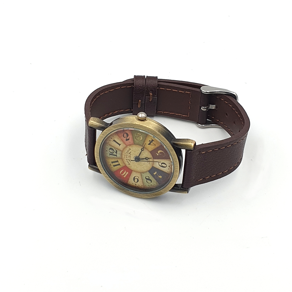 復古飛鏢盤造型錶M號