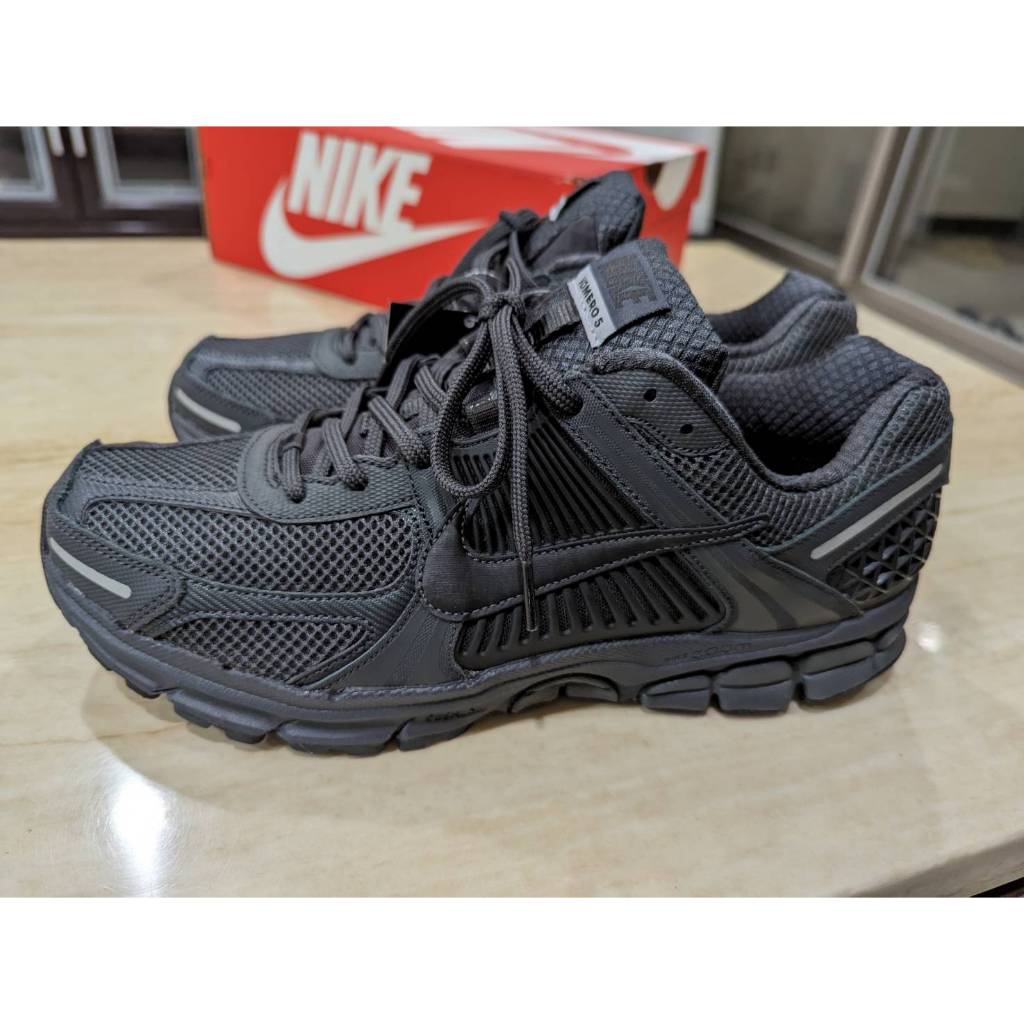 Nike 老爹鞋 休閒鞋 Zoom Vomero 5 SP  男鞋 BV1358-002 碳黑 黑魂 10.5 黑灰 黑