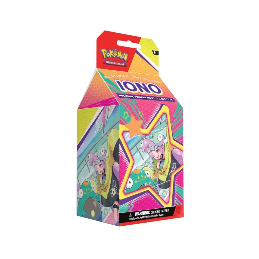 寶可夢卡牌 PTCG 英文版 奇樹禮盒 Iono Premium Tournament Collection 奇樹牛奶盒