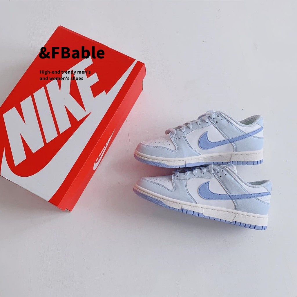 FB&amp; Νikе Dunk Low Next Nature Blue Tint  冰藍 白藍 DD1873-400