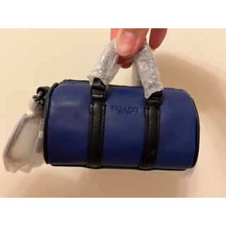 全新商品/coach 藍色 行李袋吊飾💙 掛在包包上超可愛❤️
