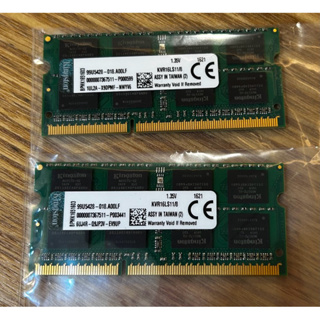 Kingston 金士頓 DDR3L 1600 8GB 筆電記憶體 (KVR16LS11/8)