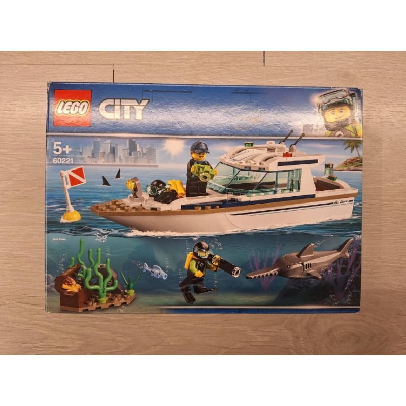 Lego 樂高 60221 遊艇／潛水／釣魚／city