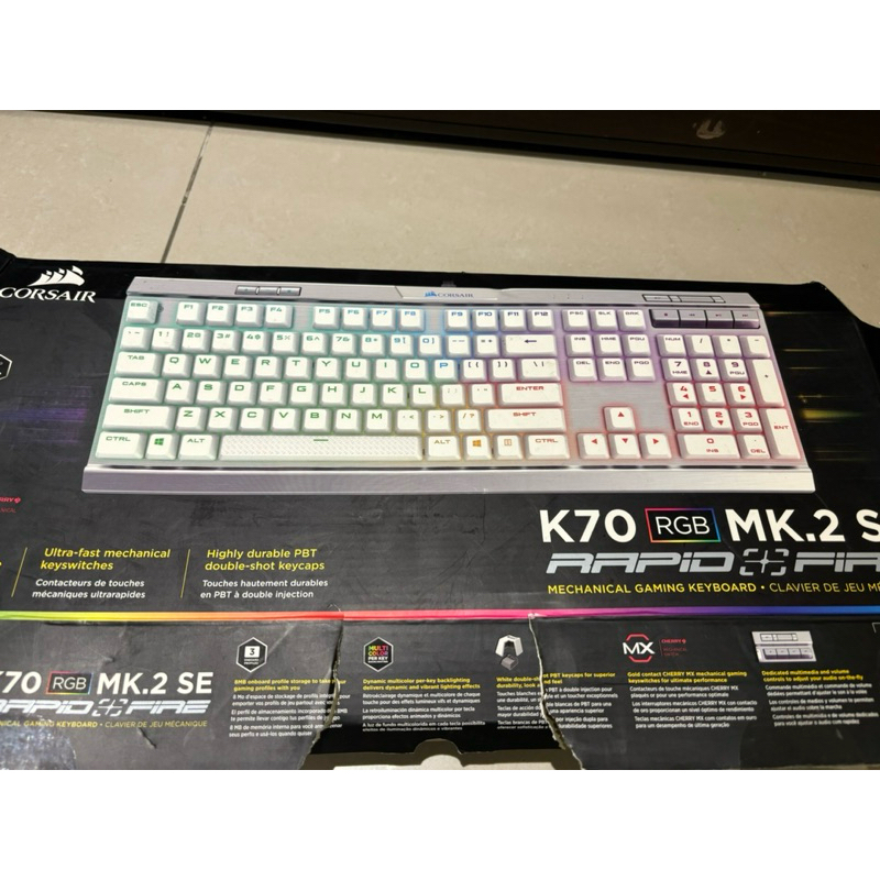 海盜船 CORSAIR K70 RGB MK.2 SE 鍵盤