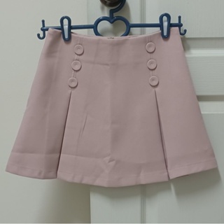 【東京著衣】簡單風格短裙-粉