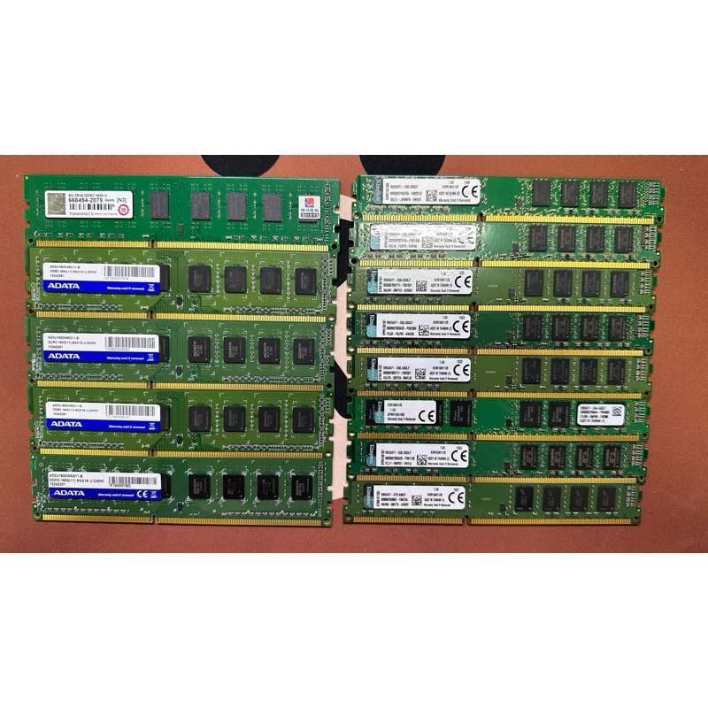 創見 威剛 金士頓8G DDR3-1600雙面顆粒 終生保固記憶體