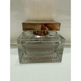 Dolce & Gabbana Rose The One唯戀玫瑰女性淡香精 75ml Tester 包裝 8分滿