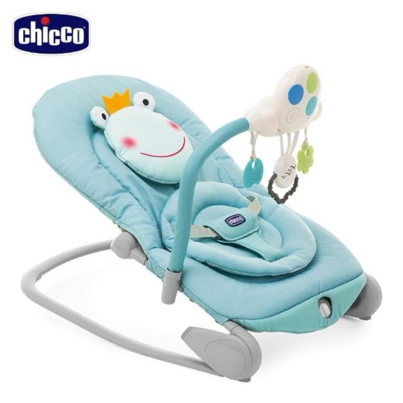 Chicco Balloon青蛙安撫搖椅探險版「全新」