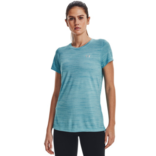 【UNDER ARMOUR】UA女 Tech Tiger短T-Shirt (歐美版型)-人氣新品