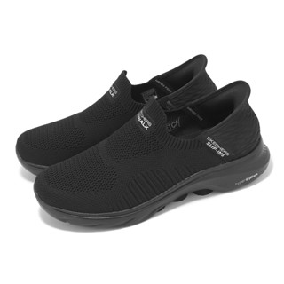 SKECHERS GO WALK 7 男鞋 健走鞋 套入式 透氣 黑-216552BBK