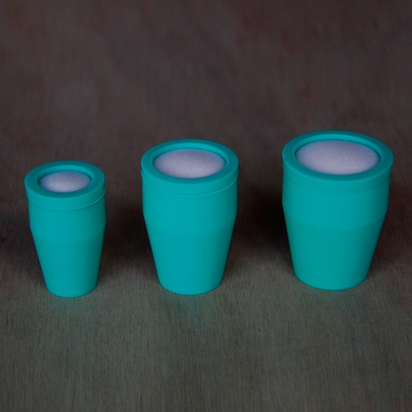 《Shin-Etsu》透氣塞 高透氣 內塞型 Stopper, for Test Tubes, Center Spong